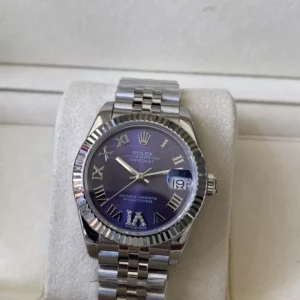 Rolex DateJust 31mm 278274 A+ Factory 1:1 Best Edition 904L Steel purple Roman Dial on Jubilee Bracelet DD2824 - Super Clone Watch | 1:1 Best Version