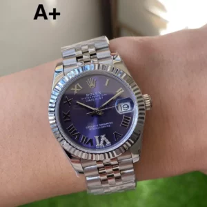 Rolex DateJust 31mm 278274 A+ Factory 1:1 Best Edition 904L Steel purple Roman Dial on Jubilee Bracelet DD2824 - Super Clone Watch | 1:1 Best Version