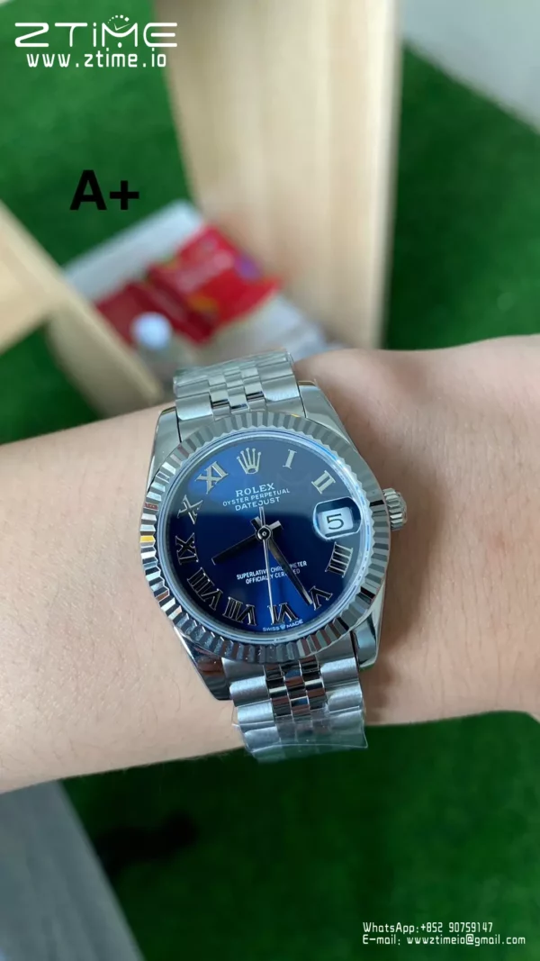 Rolex DateJust 31mm 278274 A+ Factory 1:1 Best Edition Blue Roman Dial on Jubilee Bracelet DD2824 - Super Clone Watch | 1:1 Best Version
