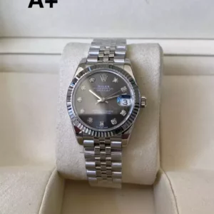 Rolex DateJust 31mm 278274 A+ Factory 1:1 Best Edition Gray Diamonds Dial on Jubilee Bracelet DD2824 - Super Clone Watch | 1:1 Best Version