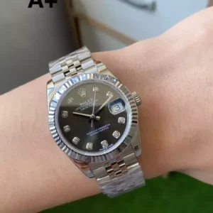 Rolex DateJust 31mm 278274 A+ Factory 1:1 Best Edition Gray Diamonds Dial on Jubilee Bracelet DD2824 - Super Clone Watch | 1:1 Best Version