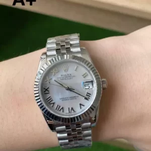 Rolex DateJust 31mm 278274 A+ Factory 1:1 Best Edition MOP Roman Dial on Jubilee Bracelet DD2824 - Super Clone Watch | 1:1 Best Version