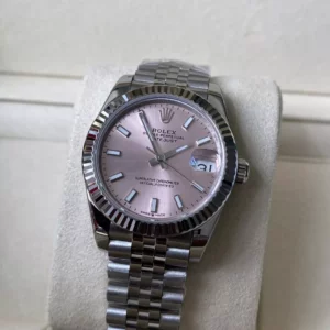 Rolex DateJust 31mm 278274 A+ Factory 1:1 Best Edition Pink Dial on Jubilee Bracelet DD2824 - Super Clone Watch | 1:1 Best Version