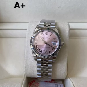 Rolex DateJust 31mm 278274 A+ Factory 1:1 Best Edition Pink Roman Dial on Jubilee Bracelet DD2824 - Super Clone Watch | 1:1 Best Version