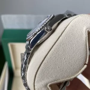 Rolex DateJust 31mm 278384 A+ Factory 1:1 Best Edition Green Dial on Diamond Bezel DD2824 - Super Clone Watch | 1:1 Best Version