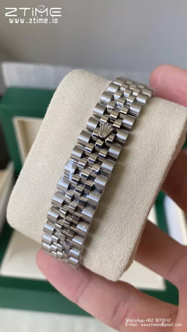 Rolex DateJust 31mm 278384 A+ Factory 1:1 Best Edition Green Dial on Diamond Bezel DD2824 - Super Clone Watch | 1:1 Best Version
