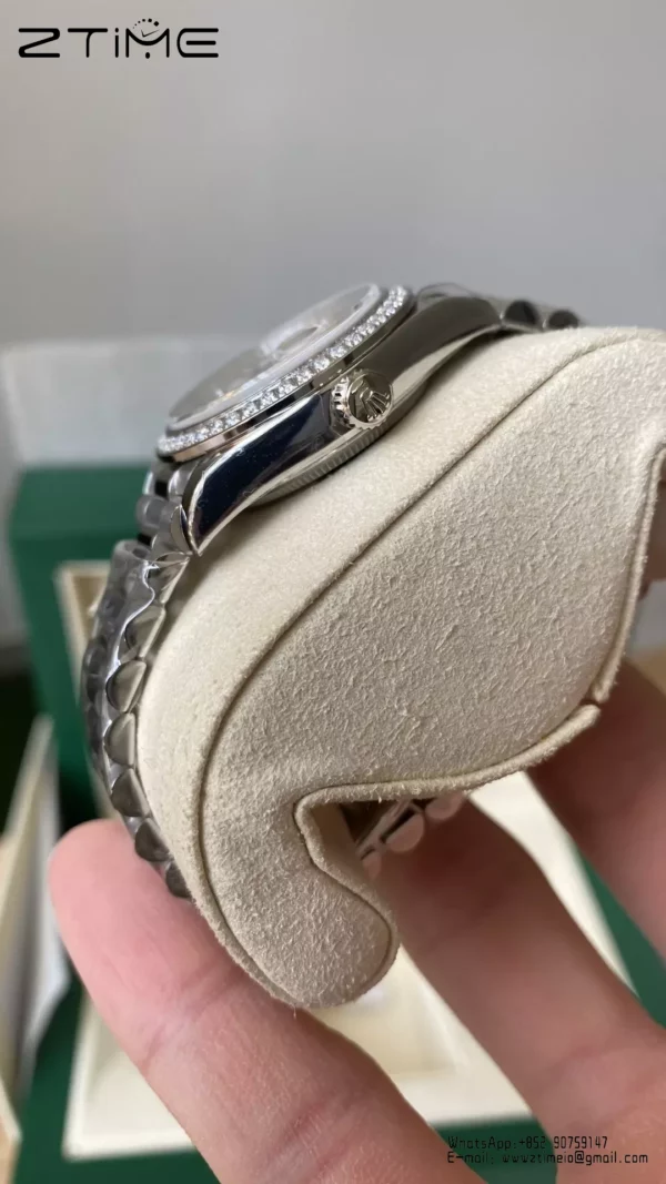 Rolex DateJust 31mm 278384 A+ Factory 1:1 Best Edition MOP Dial on Diamond Bezel DD2824 - Super Clone Watch | 1:1 Best Version