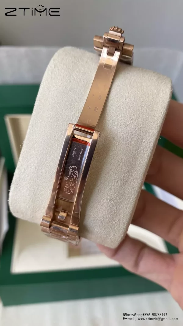 Rolex DateJust RG 31mm 278285 A+ Factory 1:1 Best Edition Floral Dial Diamond Bezel - Super Clone Watch | 1:1 Best Version