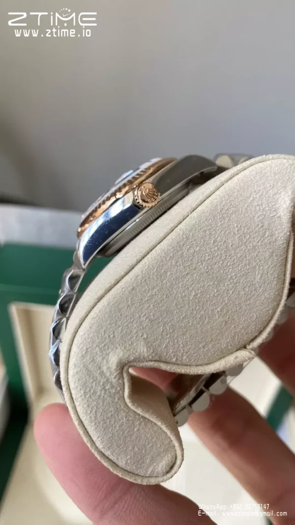 Rolex DateJust SS/RG 31mm 278271 A+ Factory 1:1 Best Edition Brown Diamond Dial - Super Clone Watch | 1:1 Best Version
