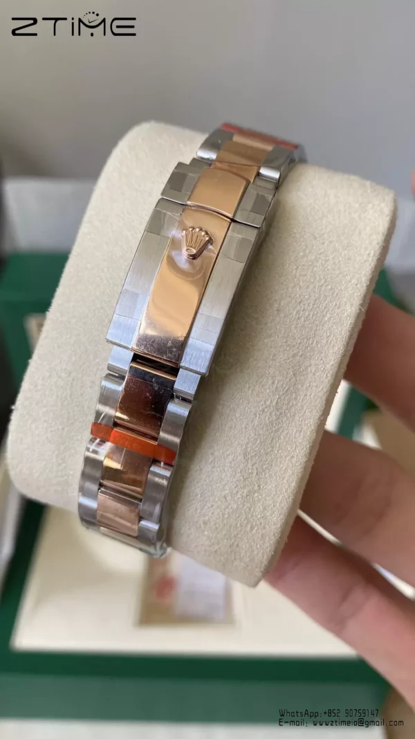Rolex DateJust SS/RG 31mm 278271 A+ Factory 1:1 Best Edition MOP Diamond Dial President Bracelet - Super Clone Watch | 1:1 Nejlepší verze