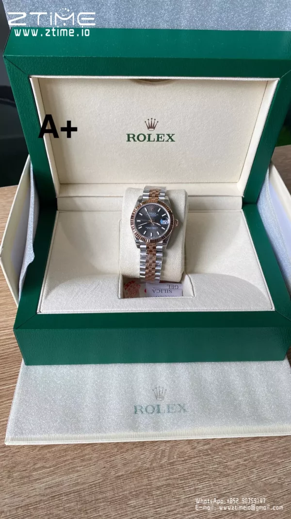 Rolex DateJust SS/RG 31mm 278271 A+ Factory 1:1 Best Edition Gray Sticker Markers Dial - Super Clone Watch | 1:1 Best Version