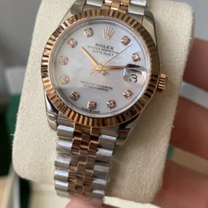 Rolex DateJust SS/RG 31mm 278271 A+ Factory 1:1 Best Edition MOP Diamond Dial - Super Clone Watch | 1:1 Best Version