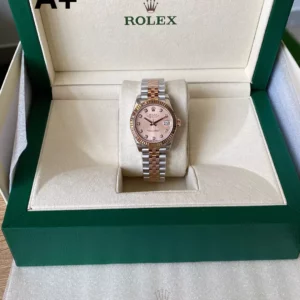 Rolex DateJust SS/RG 31mm 278271 A+ Factory 1:1 Best Edition RG Diamond Dial - Super Clone Watch | 1:1 Best Version