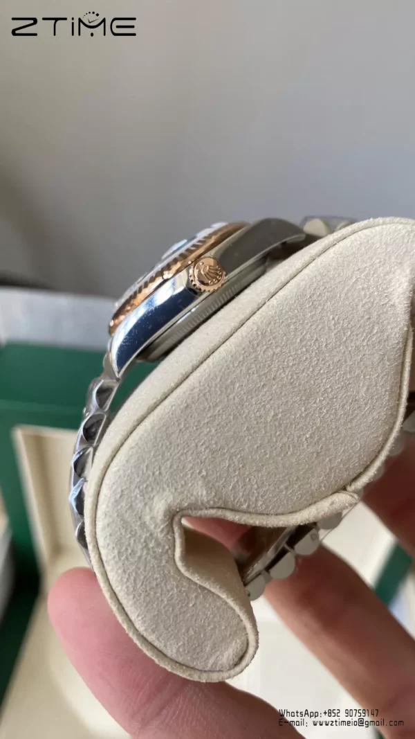 Rolex DateJust SS/RG 31mm 278271 A+ Factory 1:1 Best Edition RG Diamond Dial - Super Clone Watch | 1:1 Best Version