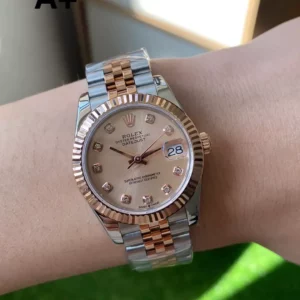 Rolex DateJust SS/RG 31mm 278271 A+ Factory 1:1 Best Edition RG Diamond Dial - Super Clone Watch | 1:1 Best Version