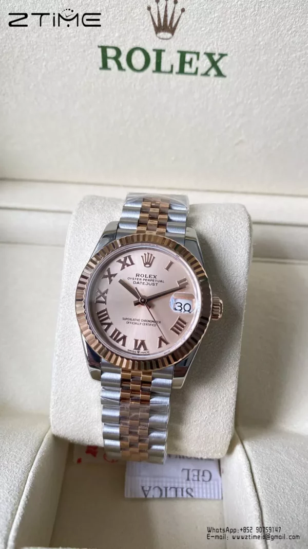 Rolex DateJust SS/RG 31mm 278271 A+ Factory 1:1 Best Edition Roman  Dial - Super Clone Watch | 1:1 Best Version