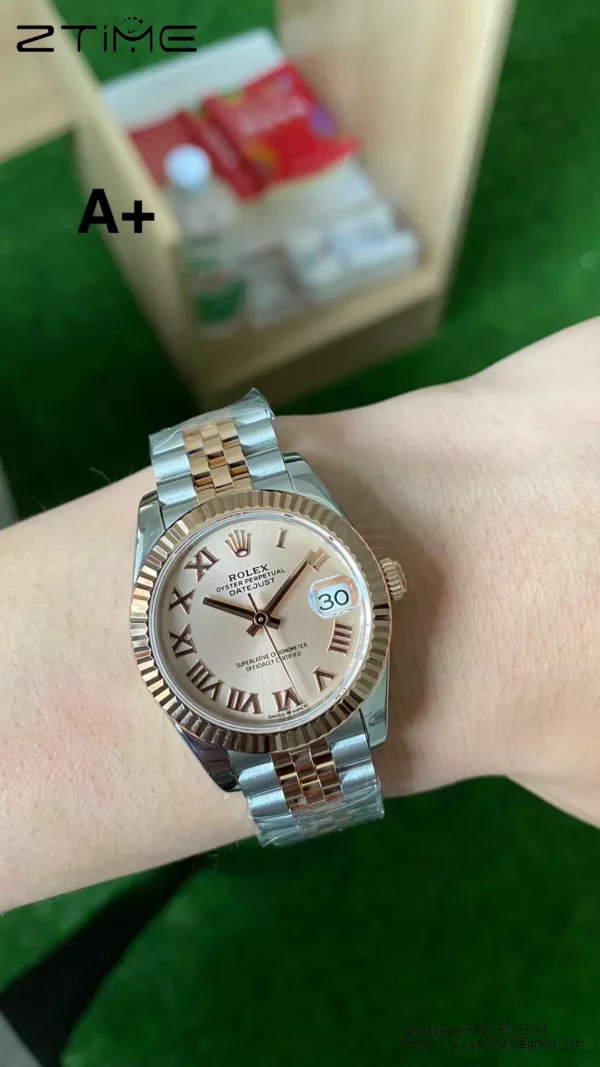 Rolex DateJust SS/RG 31mm 278271 A+ Factory 1:1 Best Edition Roman  Dial - Super Clone Watch | 1:1 Best Version