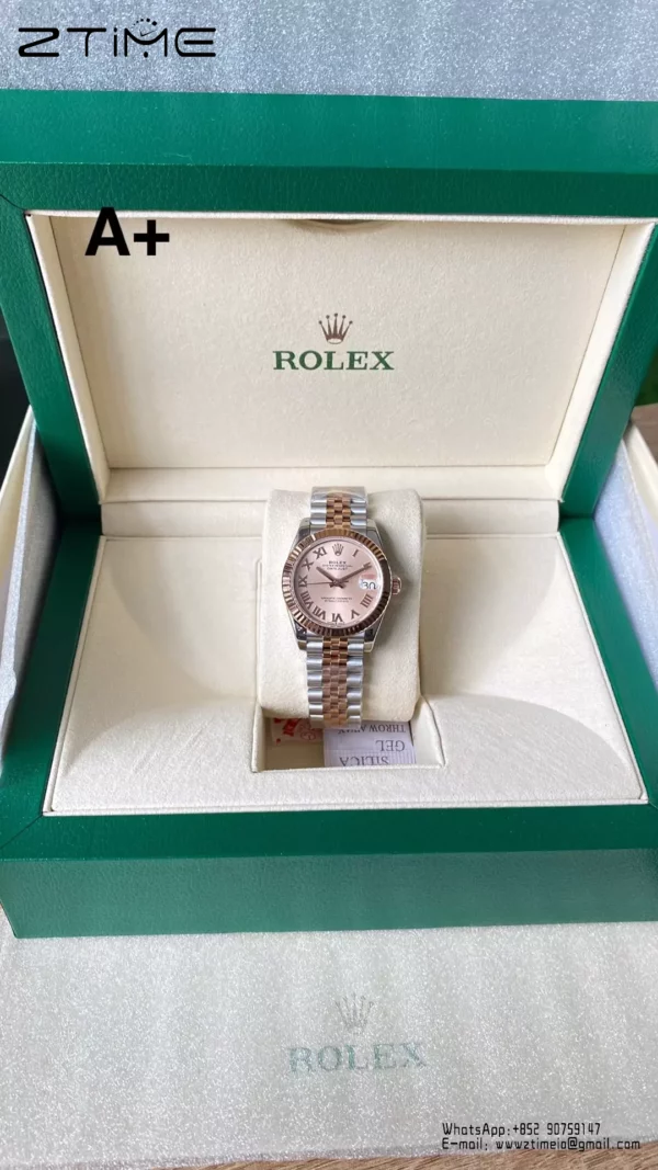 Rolex DateJust SS/RG 31mm 278271 A+ Factory 1:1 Best Edition Roman  Dial - Super Clone Watch | 1:1 Best Version