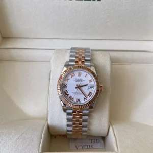 Rolex DateJust SS/RG 31mm 278271 A+ Factory 1:1 Best Edition White Roman Dial - Super Clone Watch | 1:1 Best Version