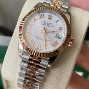 Rolex DateJust SS/RG 31mm 278271 A+ Factory 1:1 Best Edition White Roman Dial - Super Clone Watch | 1:1 Best Version
