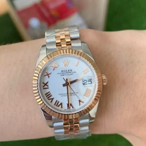 Rolex DateJust SS/RG 31mm 278271 A+ Factory 1:1 Best Edition White Roman Dial - Super Clone Watch | 1:1 Best Version