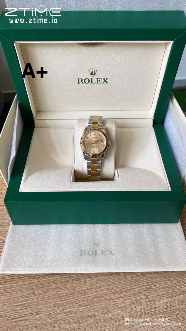 Rolex DateJust SS/YG 31mm 278273-0025 A+ Factory 1:1 Best Edition YG Diamond Dial - Super Clone Watch | 1:1 Best Version
