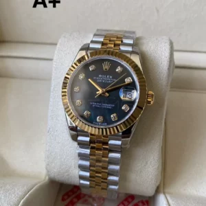 Rolex DateJust SS/YG 31mm 278273 A+ Factory 1:1 Best Edition Black MOP Diamond Dial - Super Clone Watch | 1:1 Best Version