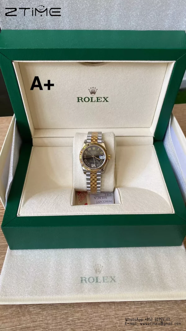 Rolex DateJust SS/YG 31mm 278273 A+ Factory 1:1 Best Edition Gray Roman Dial - Super Clone Watch | 1:1 Best Version