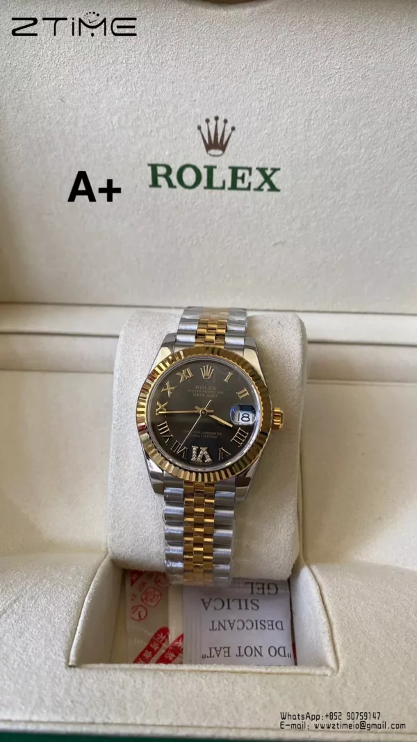 Rolex DateJust SS/YG 31mm 278273 A+ Factory 1:1 Best Edition Gray Roman Dial - Super Clone Watch | 1:1 Best Version