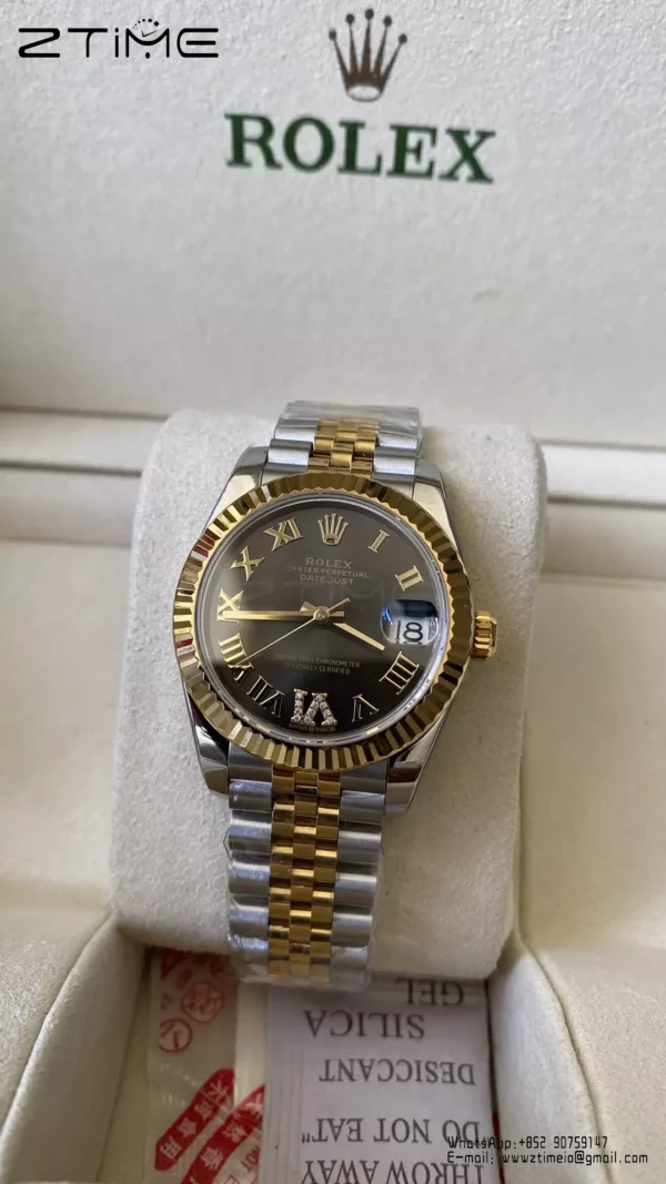Rolex DateJust SS/YG 31mm 278273 A+ Factory 1:1 Best Edition Gray Roman Dial - Super Clone Watch | 1:1 Best Version