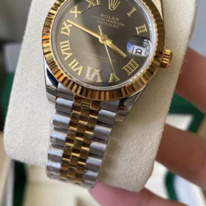 Rolex DateJust SS/YG 31mm 278273 A+ Factory 1:1 Best Edition Gray Roman Dial - Super Clone Watch | 1:1 Best Version