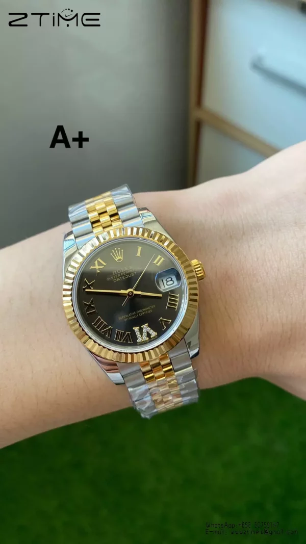 Rolex DateJust SS/YG 31mm 278273 A+ Factory 1:1 Best Edition Gray Roman Dial - Super Clone Watch | 1:1 Best Version