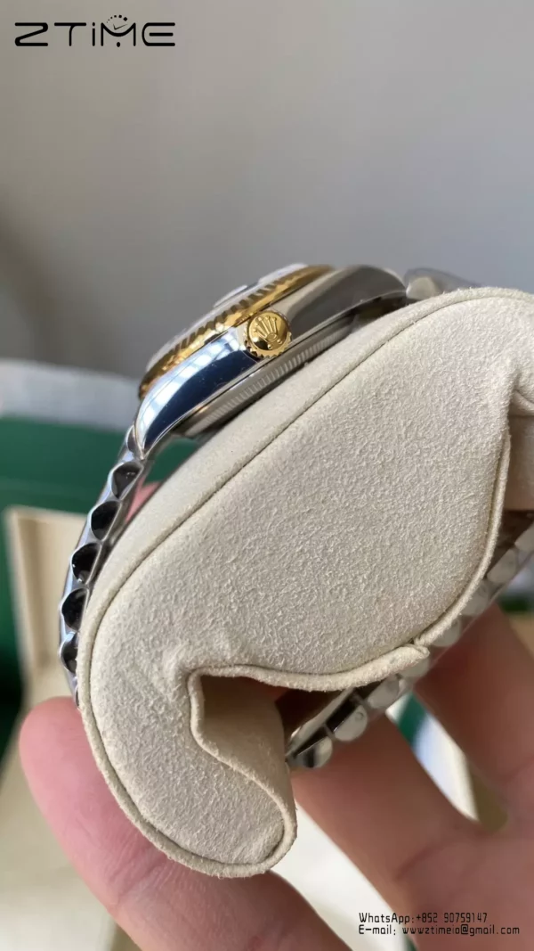 Rolex DateJust SS/YG 31mm 278273 A+ Factory 1:1 Best Edition Green Diamond Dial Jubilee Bracelet - Super Clone Watch | 1:1 Best Version