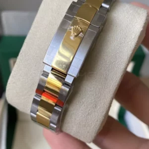Rolex DateJust SS/YG 31mm 278273 A+ Factory 1:1 Best Edition Green Floral Diamonds Dial - Super Clone Watch | 1:1 Best Version