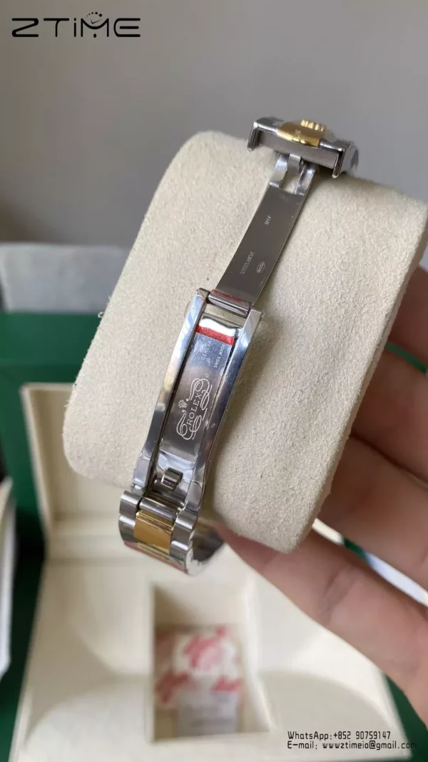 Rolex DateJust SS/YG 31mm 278273 A+ Factory 1:1 Best Edition Green Floral Diamonds Dial - Super Clone Watch | 1:1 Best Version