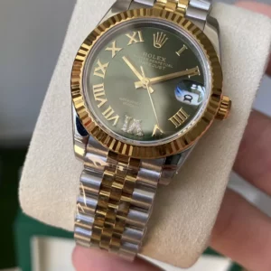 Rolex DateJust SS/YG 31mm 278273 A+ Factory 1:1 Best Edition Green Roman Dial - Super Clone Watch | 1:1 Best Version
