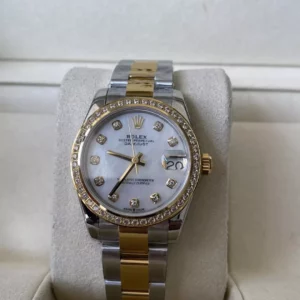 Rolex DateJust SS/YG 31mm 278273 A+ Factory 1:1 Best Edition MOP Dial Diamond Bezel - Super Clone Watch | 1:1 Best Version