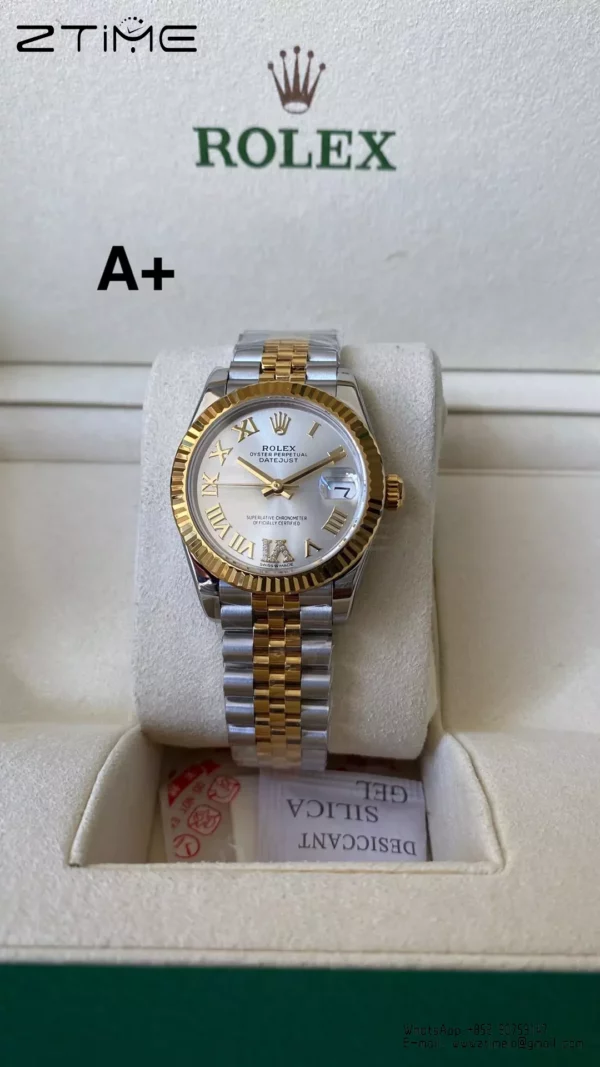 Rolex DateJust SS/YG 31mm 278273 A+ Factory 1:1 Best Edition Silver Roman Dial - Super Clone Watch | 1:1 Best Version