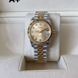 Rolex DateJust SS/YG 31mm 278273 A+ Factory 1:1 Best Edition YG Diamond Dial Jubilee Bracelet - Super Clone Watch | 1:1 Best Version
