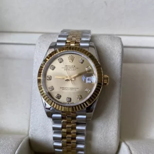 Rolex DateJust SS/YG 31mm 278273 A+ Factory 1:1 Best Edition YG Diamond Dial Jubilee Bracelet - Super Clone Watch | 1:1 Best Version