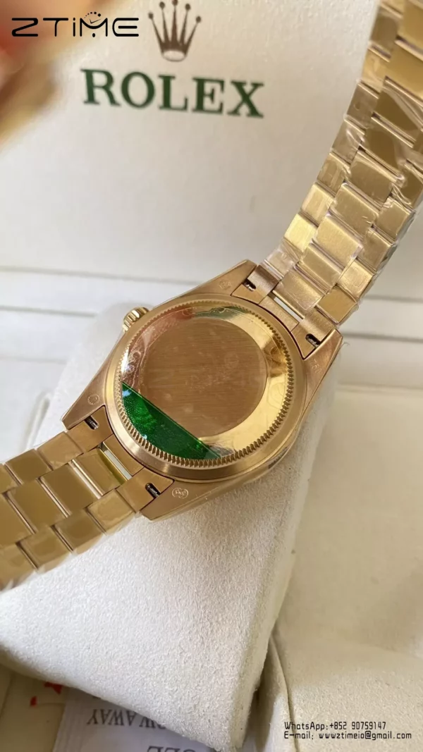 Rolex DateJust YG 31mm 278248 A+ Factory 1:1 Best Edition Green Floral  Dial - Super Clone Watch | 1:1 Best Version
