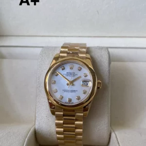 Rolex DateJust YG 31mm 278248 A+ Factory 1:1 Best Edition YG Sticker Markers Dial - Super Clone Watch | 1:1 Best Version