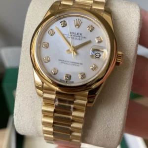 Rolex DateJust YG 31mm 278248 A+ Factory 1:1 Best Edition YG Sticker Markers Dial - Super Clone Watch | 1:1 Best Version