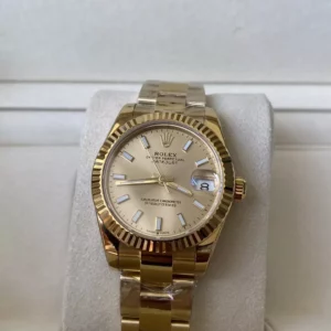 Rolex DateJust YG 31mm 278278 A+ Factory 1:1 Best Edition YG Sticker Markers Dial - Super Clone Watch | 1:1 Best Version