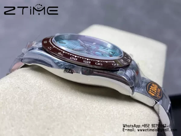 Rolex Daytona 126506 QF 1:1 Best Edition Ice Blue Dial  SH4131 V6 (Gain Weight) - Super Clone Watch | 1:1 Best Version