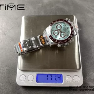 Rolex Daytona 126506 QF 1:1 Best Edition Ice Blue Dial  SH4131 V6 (Gain Weight) - Super Clone Watch | 1:1 Best Version