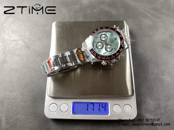 Rolex Daytona 126506 QF 1:1 Best Edition Ice Blue Dial  SH4131 V6 (Gain Weight) - Super Clone Watch | 1:1 Best Version