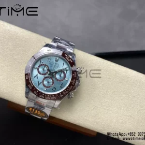 Rolex Daytona 126506 QF 1:1 Best Edition Ice Blue Dial  SH4131 V6 (Gain Weight) - Super Clone Watch | 1:1 Best Version