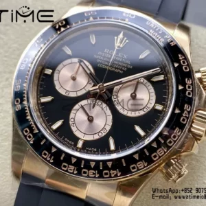 Rolex Daytona 126518-010  RG Clean Factory 1:1 Best Edition RG Dial - Super Clone Watch | 1:1 Best Version