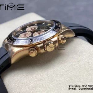 Rolex Daytona 126518-010  RG Clean Factory 1:1 Best Edition RG Dial - Super Clone Watch | 1:1 Best Version